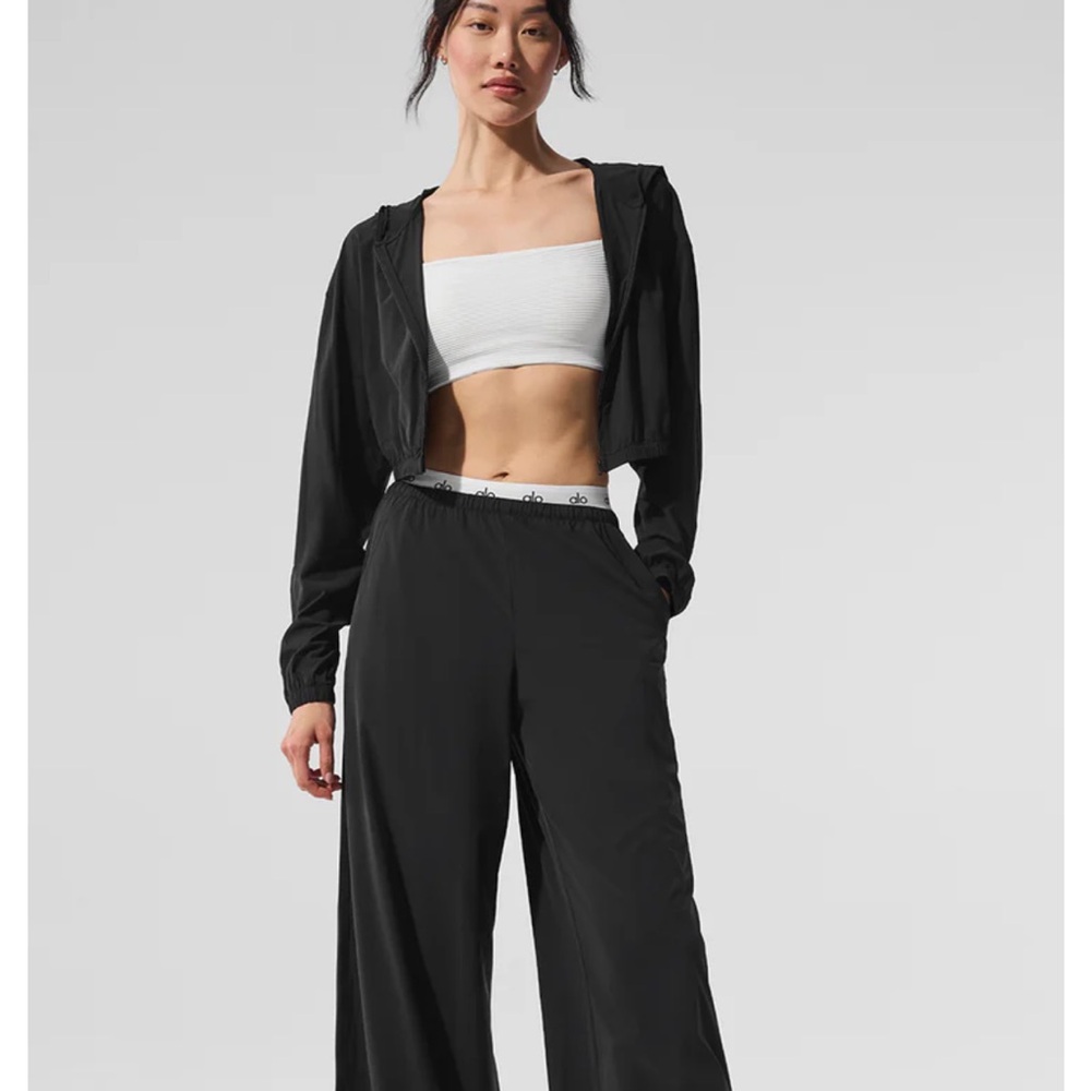 ALO Yoga Black Wide Leg Pants